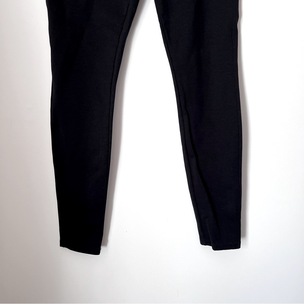 American Giant Black Ponte Pull-On Basic Legging … - image 8
